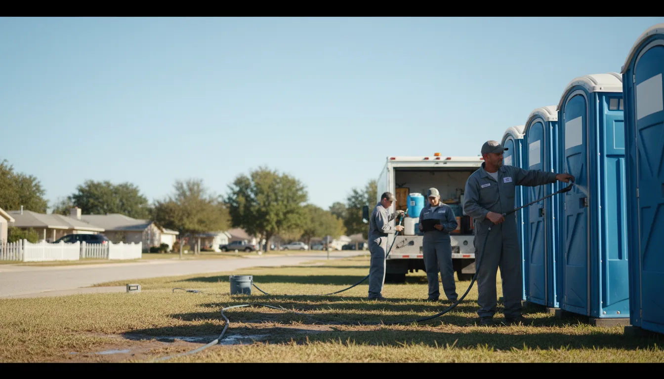 Long-Term Portable Toilet Rental in Brookwood, AL near me